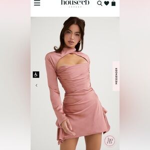 House of CB Toira dress in Rose